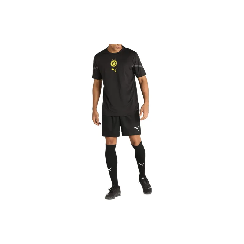 PUMA Borussia Dortmund T Shirt Unisex Black-2