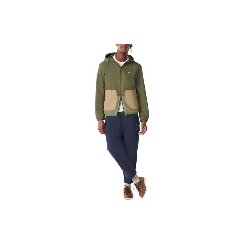 BARBOUR Kenby Showerproof Jacket Jackets & Coats Men's Olive-1