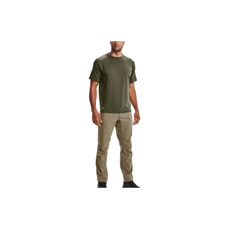 Under Armour T Shirts Men Olive Green-2