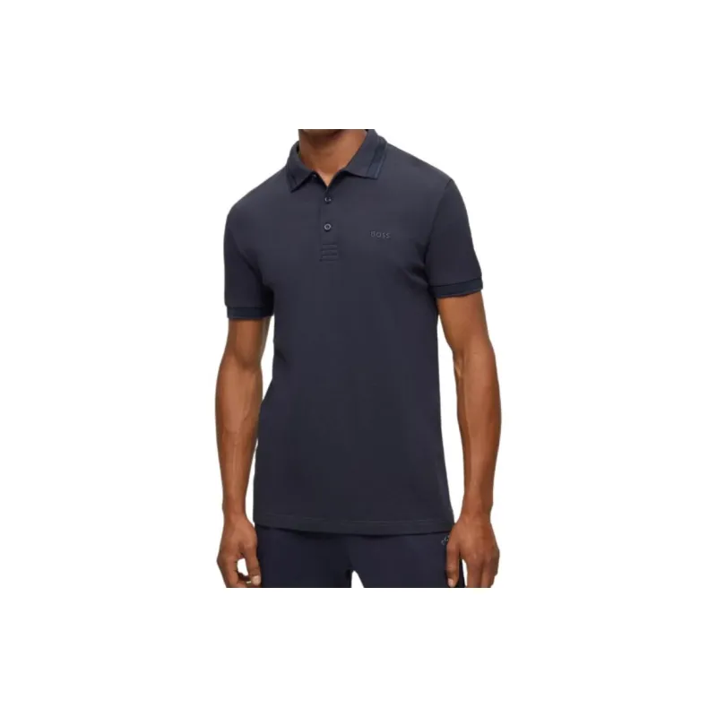 HUGO BOSS Polo Shirt Men's Marine Blue-2