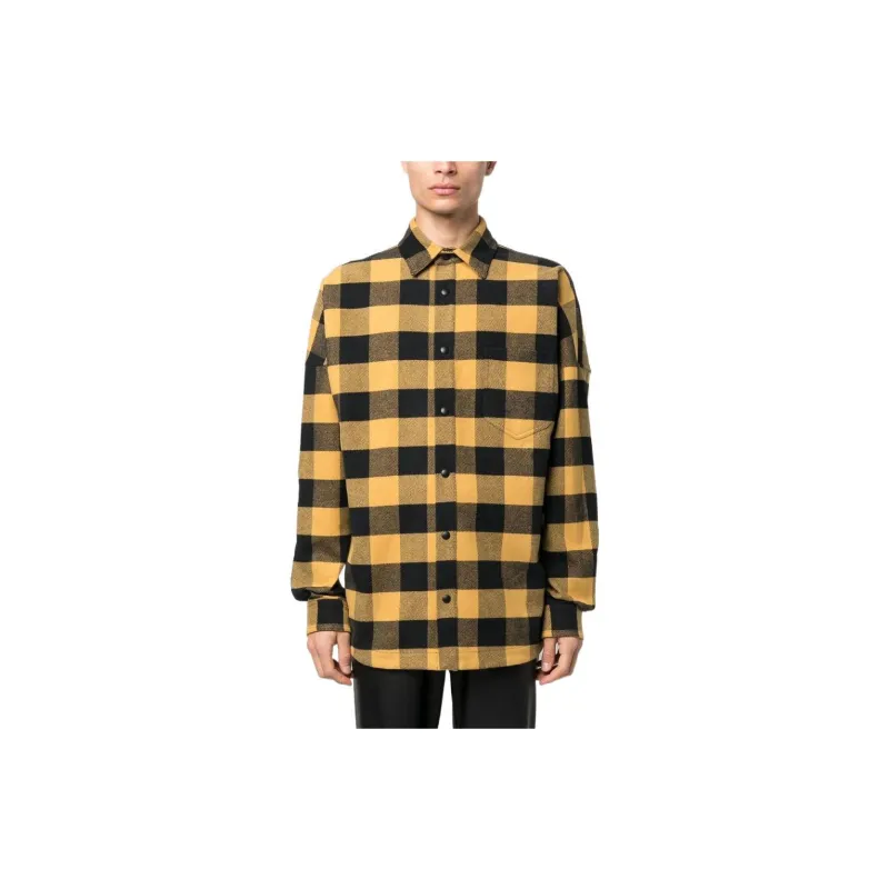 PALM ANGELS Classic Logo Overshirt-3