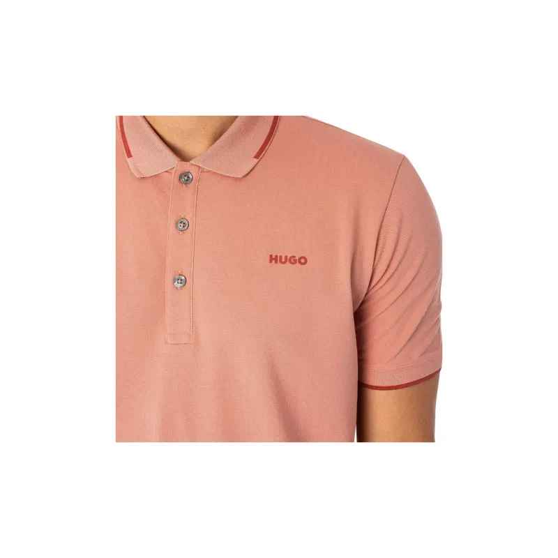 HUGO BOSS Polo Shirt Men's Light Pink-4