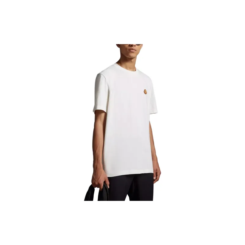Moncler T Shirts Men White-3