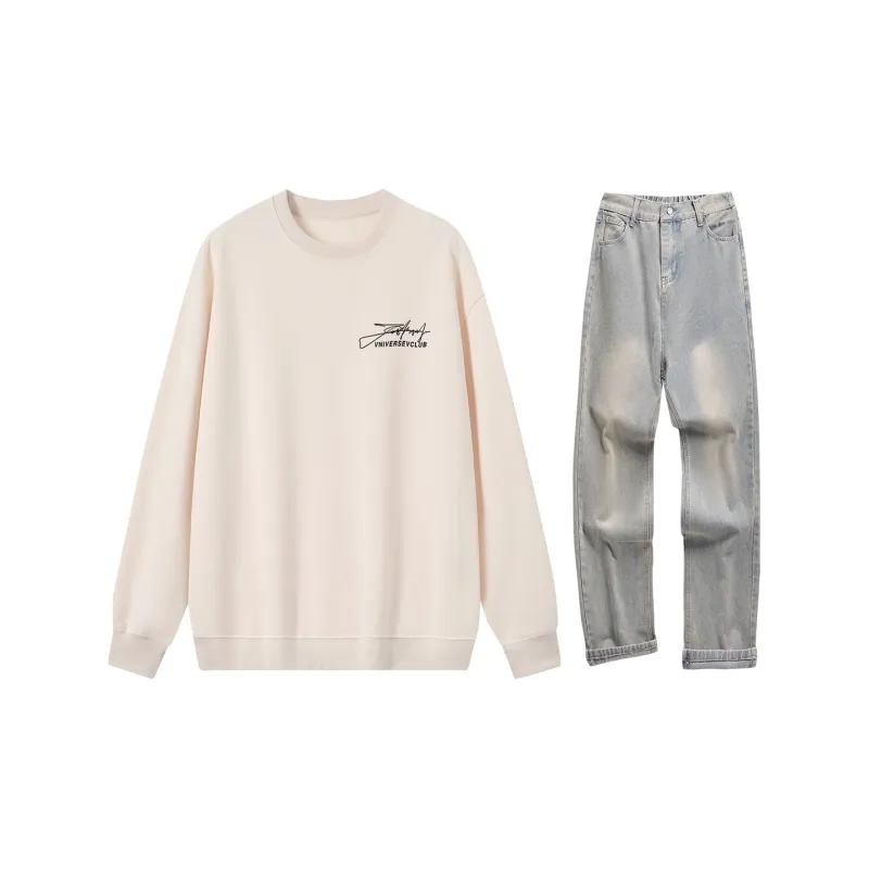 VniVerseVClub Sweatshirt Set Unisex-23
