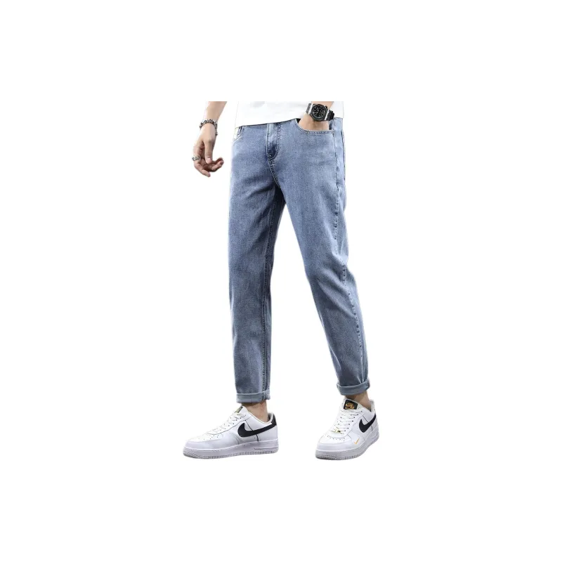 Tonlion Jeans Men's Light Denim Blue-1