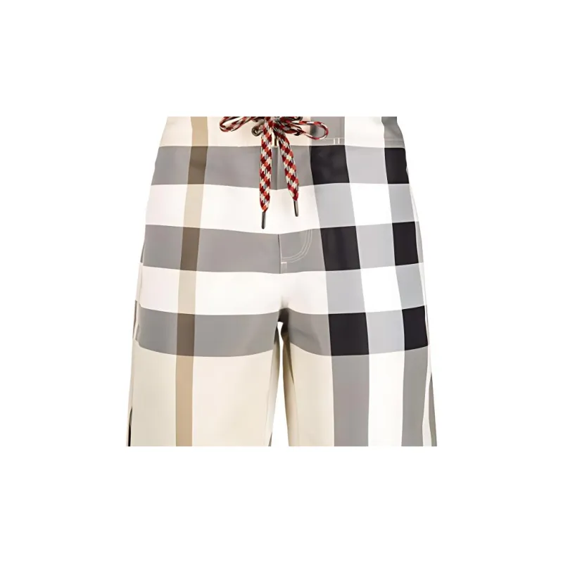 Burberry Casual Shorts Men's Beige-5