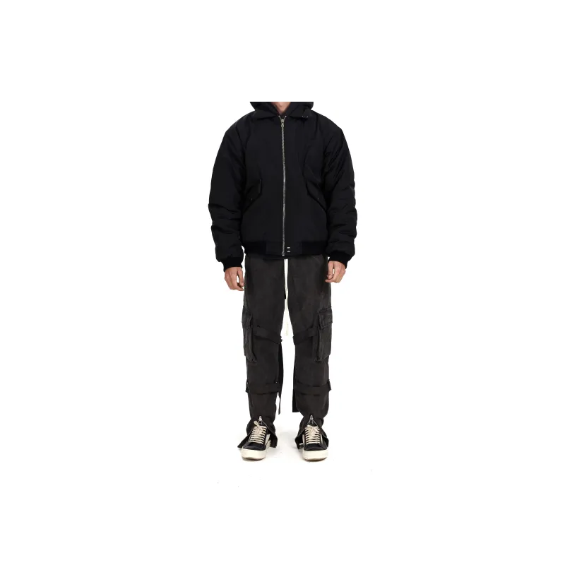Askyurself Jackets Coats Unisex Black-2
