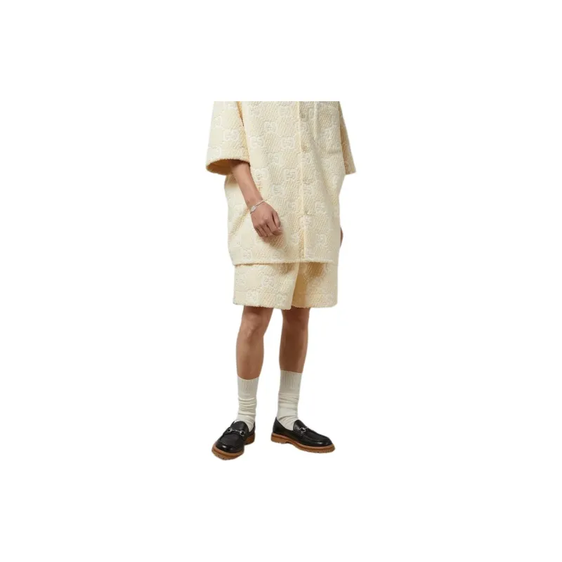 GUCCI GG jacquard Terry cloth Shorts-1