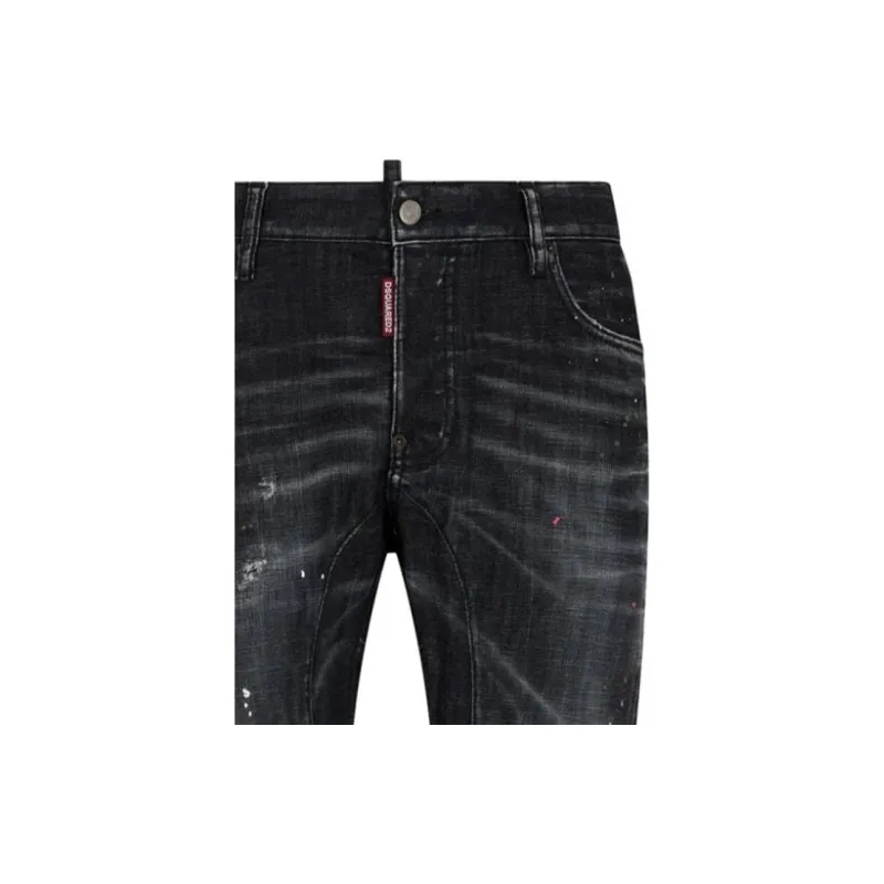DSQUARED 2 Distressed Paint splatter Jeans-5