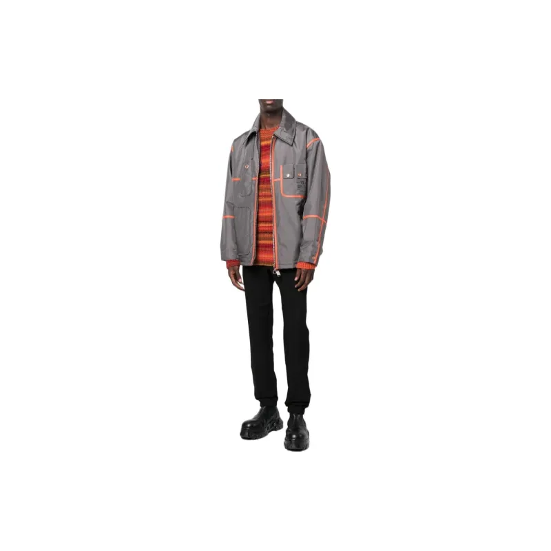DIESEL Jackets Men Cool Gray-1