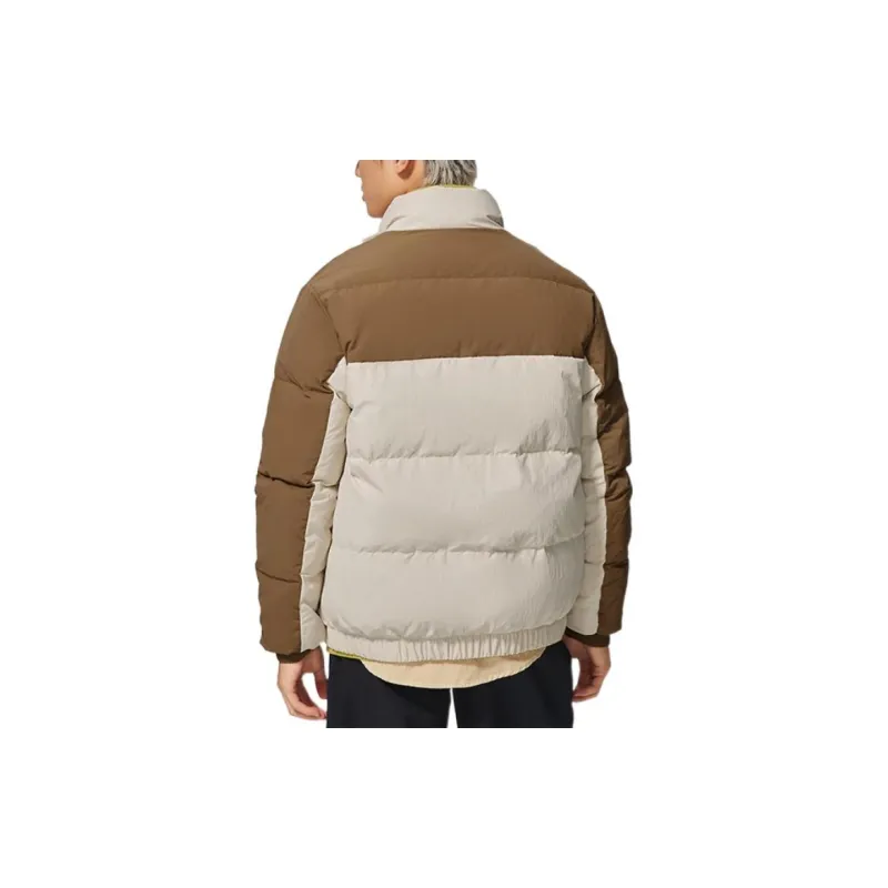 LiNing Sports Life Collection Down Jacket Men's Brown-3