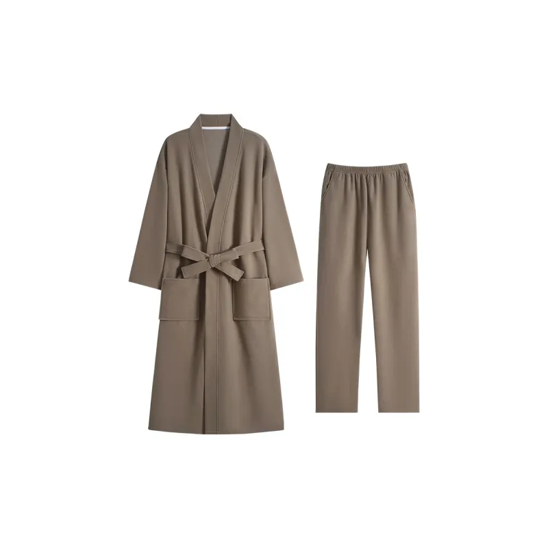 MIIOW Pajama Set Women's Olive Brown-0