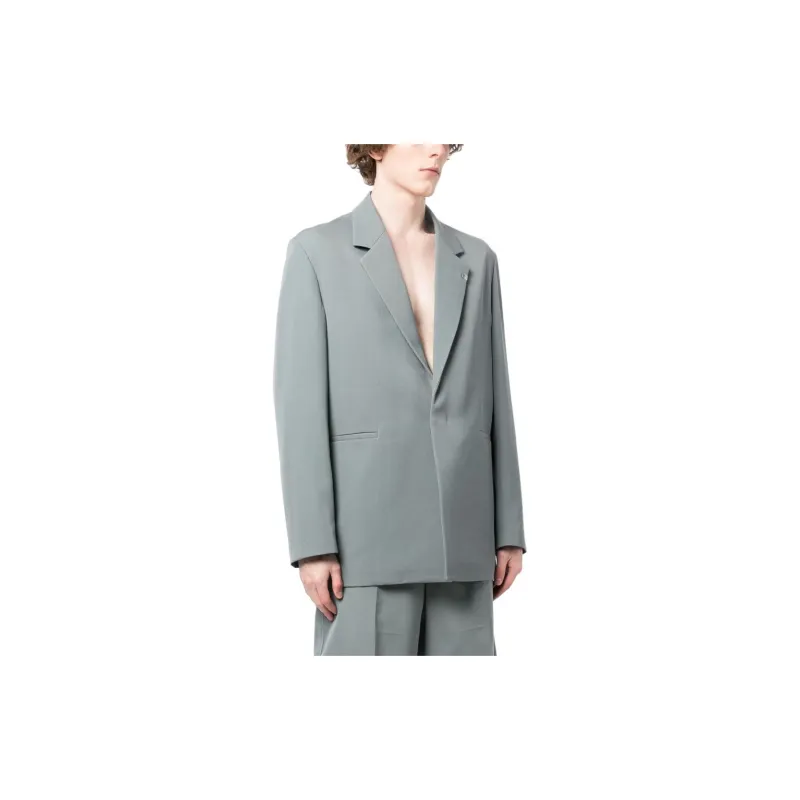 JIL SANDER Brooch-detail Blazer-3