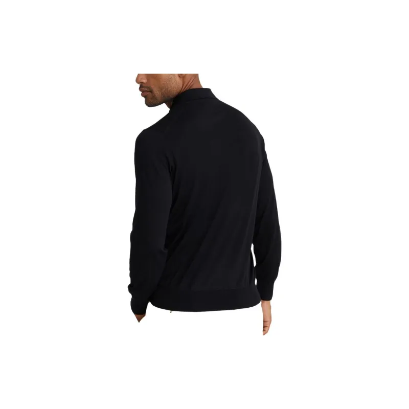 Brunello Cucinelli Long Sleeved Knitted Polo Shirt-1