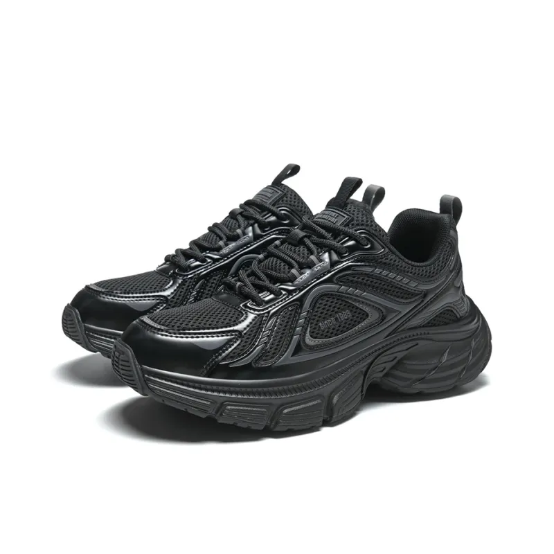 AOKANG Cushioned Anti-Slip Wear-Resistant Lightweight Height Increasing Low-Top Chunky Sneakers Men's-2