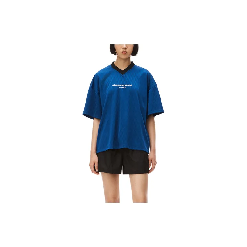 Alexander Wang Soccer Jerseys Unisex Blue-4