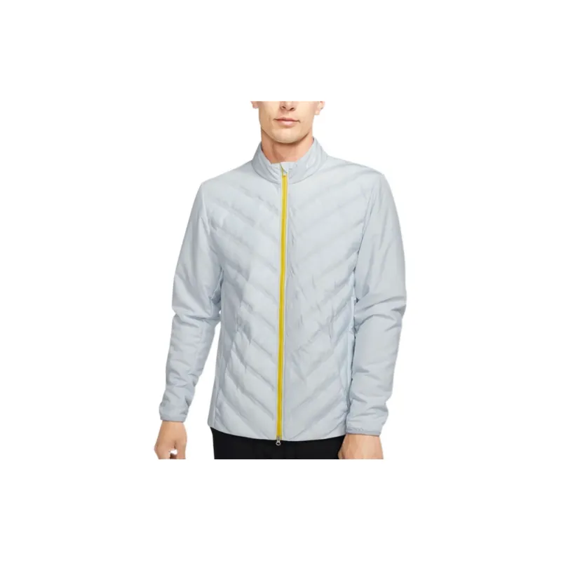 Nike Puffer Jackets Men Gray-2