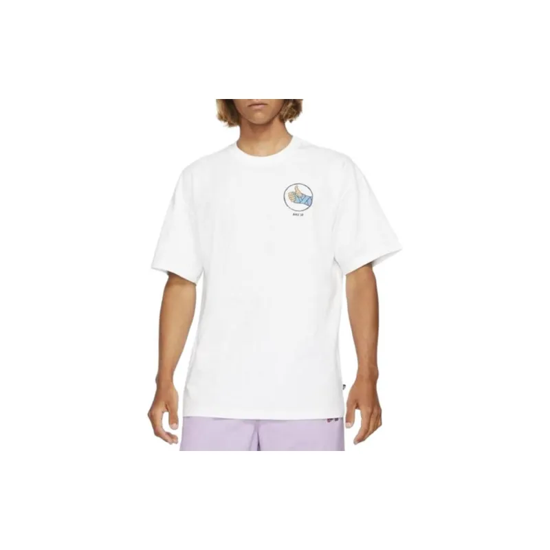 Nike SB T Shirts Men White-2