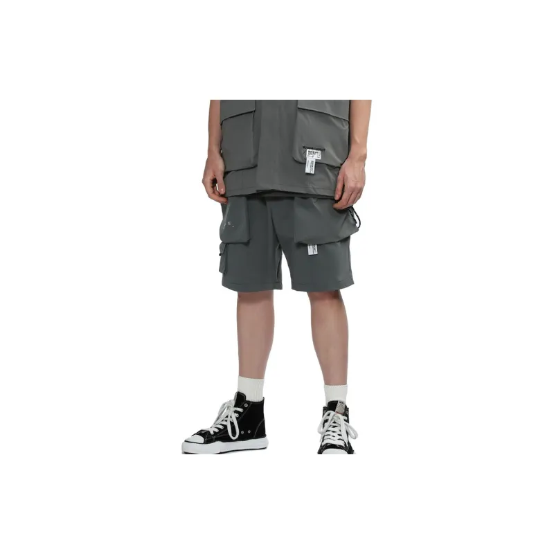 MUSIUM DIV Multi-pocket Shorts-4