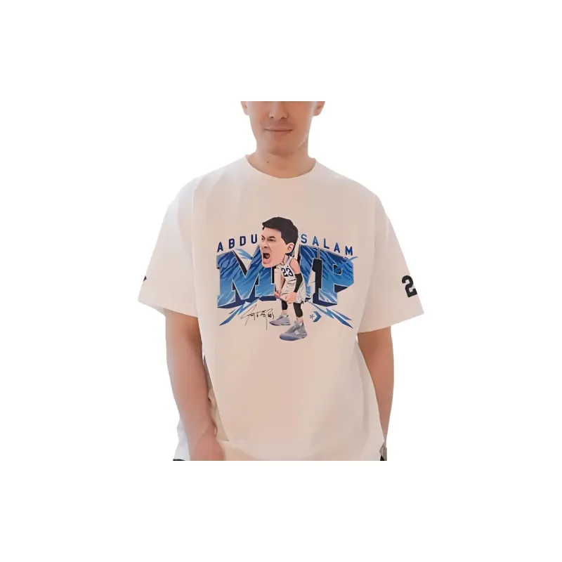 Converse Abdusalam MVP T Shirt Men's White-3