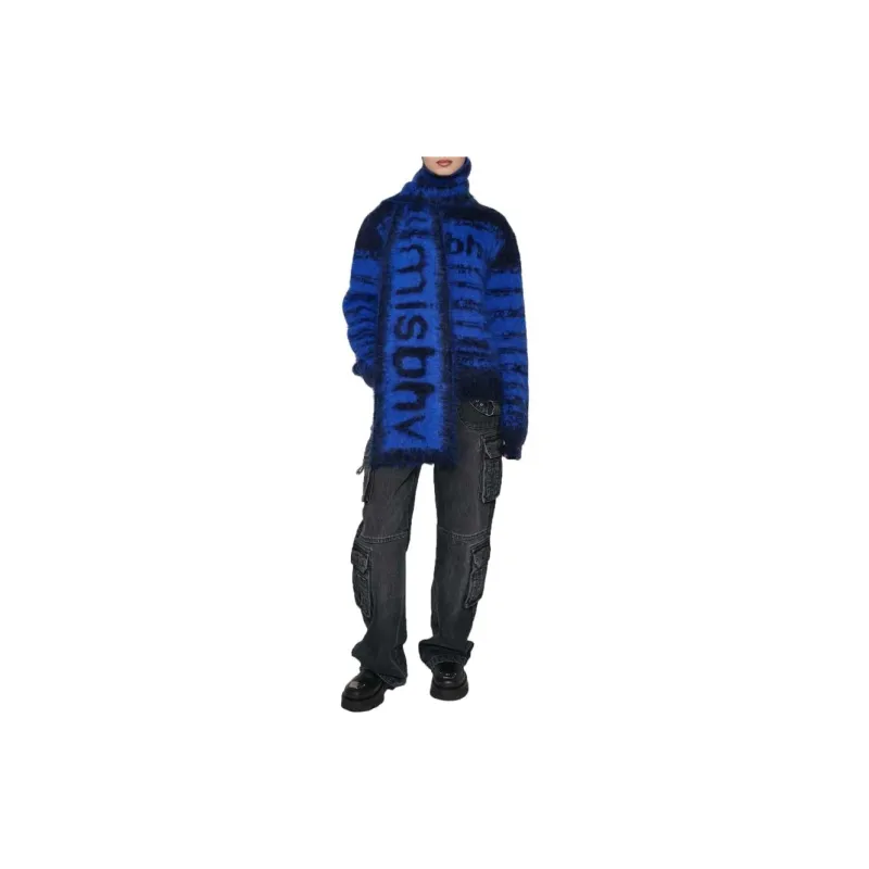 Misbhv Brushed Mohair Knit Sweater-1