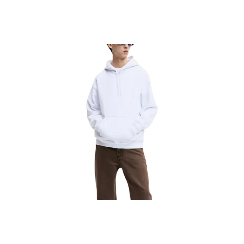 H&M Sweatshirts Men White-1