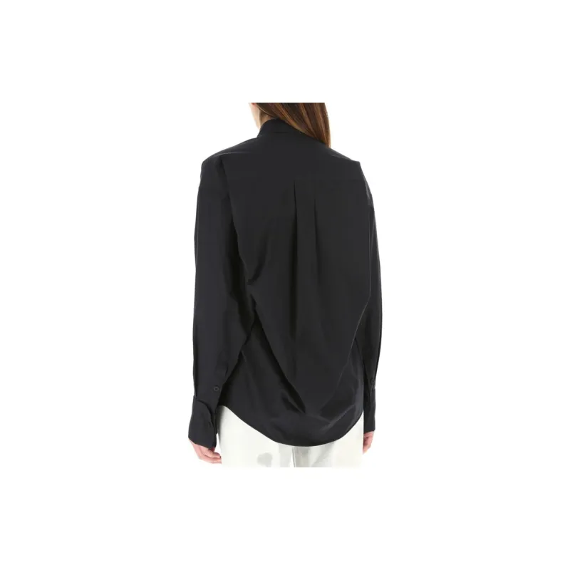 Balenciaga Logo embroidered Shirt-3