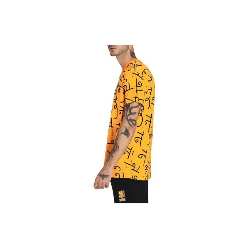 PUMA BRITTO Co-branded Edition T-Shirts Unisex Gold-4