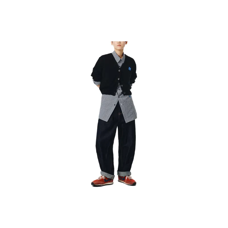 ADER ERROR Trs Tag V neck Cardigan-5