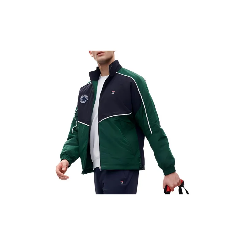 FILA Athletics Puffer Jackets Men Pine Green-2