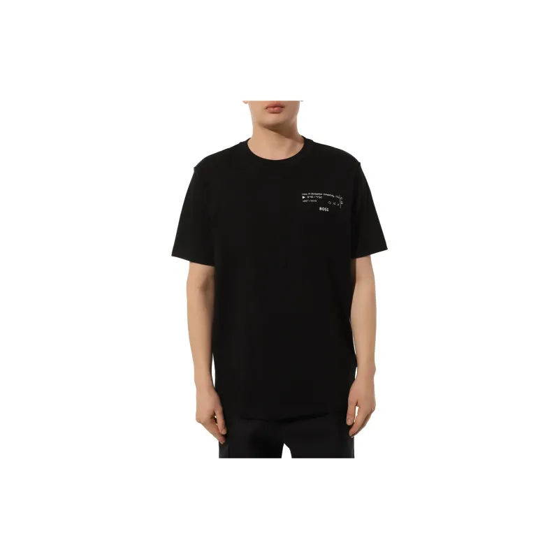 HUGO BOSS T Shirts Men Black-1