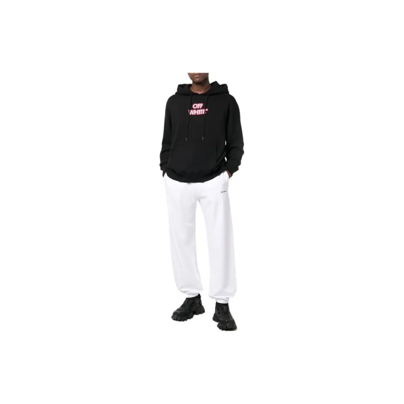 OFF WHITE Wave Outl Diag Slim Sweatpants-1