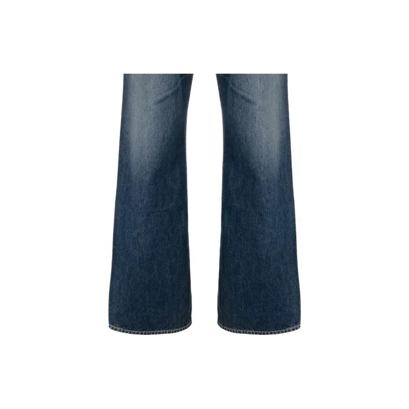 KENZO Suisen Wide Leg Relaxed Fit Jeans-5