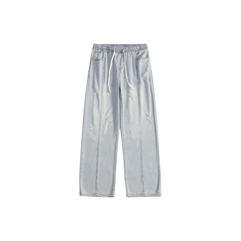 HOKLV Jeans Unisex-20