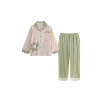 Sleeping Beauty Pajama Set Women's Green
