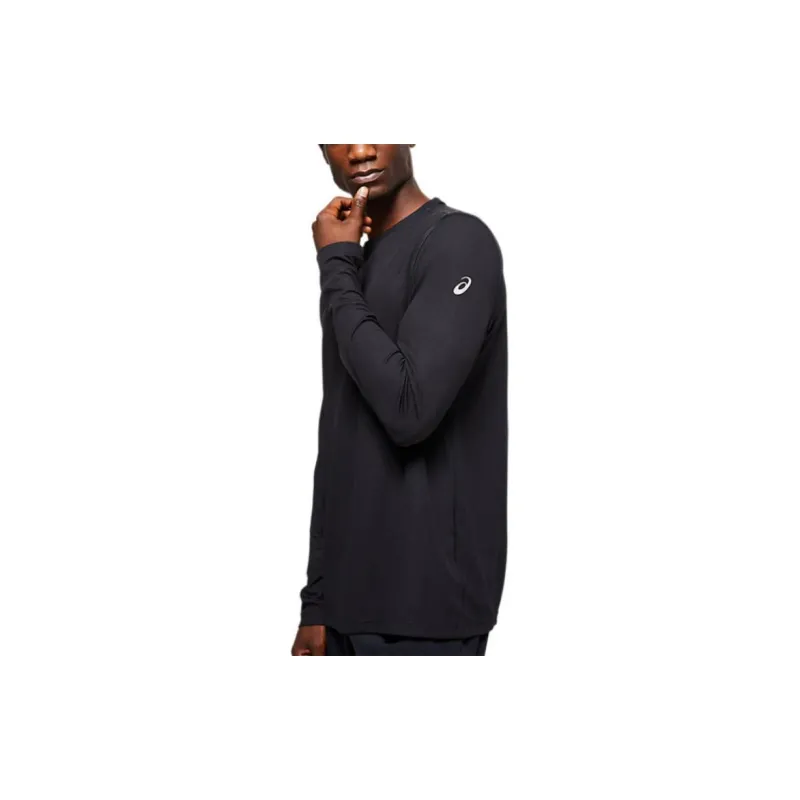 Asics Ready-Set II Long Sleeve Tee T-Shirt Men's Black-2