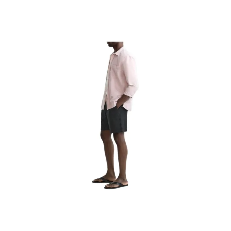 ZARA Casual Shorts Men Black-4