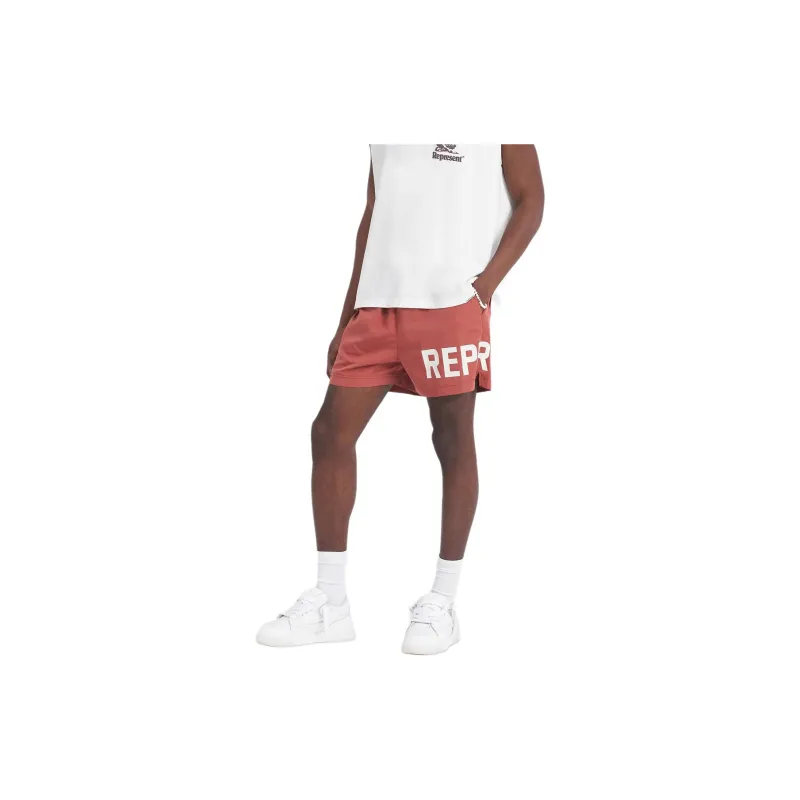 REPRESENT Swimming Shorts Men's Red-3
