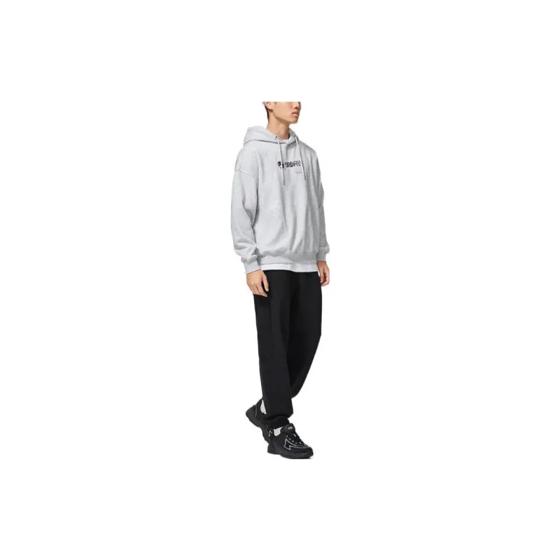 LINING Badfive Sweatshirts Men Gray-2