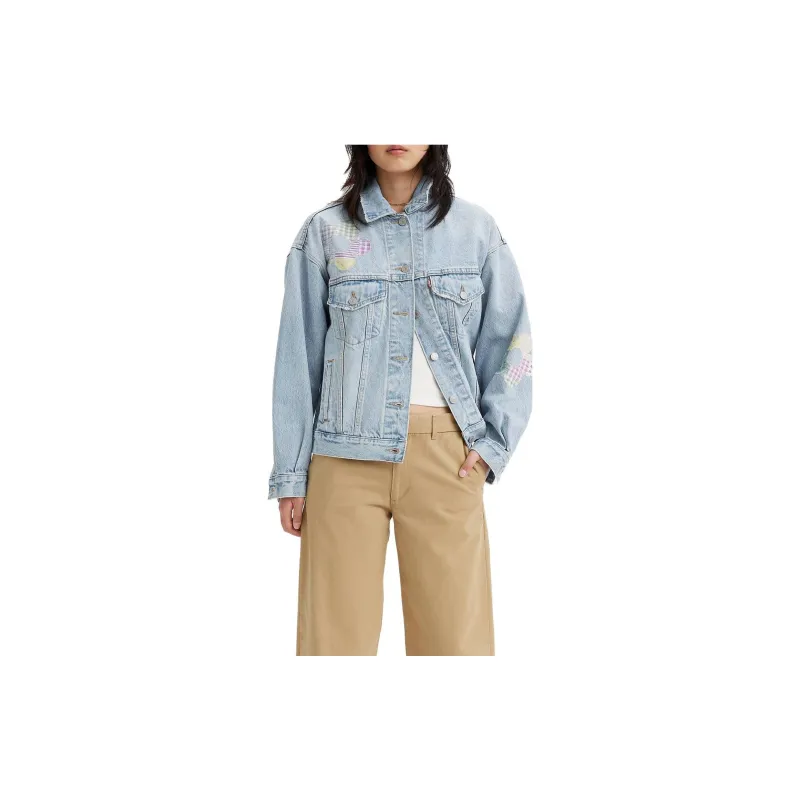 Levi's Denim Jacket Women's Light Blue-2