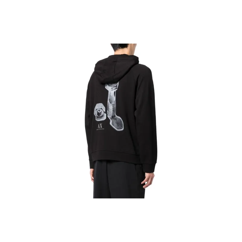 ARMANI EXCHANGEAE SS23 Sweatshirt Men's Black-2