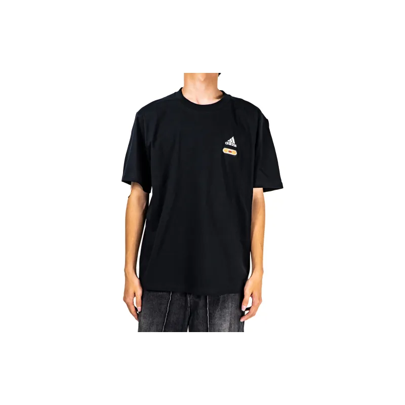 Adidas T Shirts Unisex Black-3