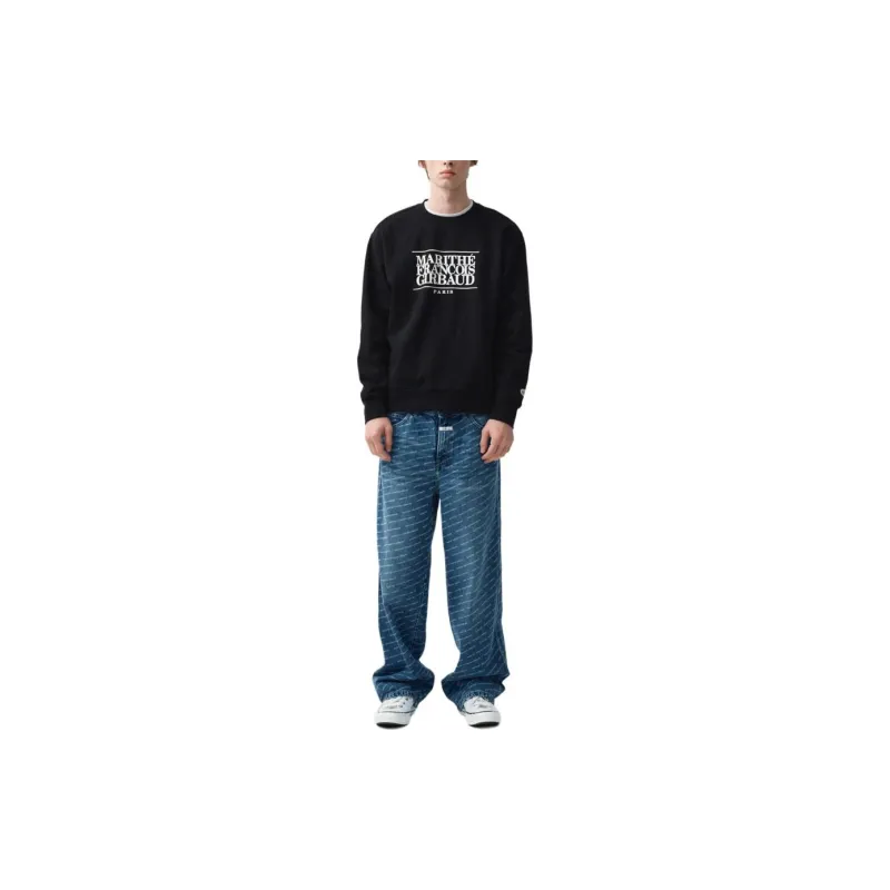 Marithe Francois Girbaud FW24 Jeans Unisex Blue-2