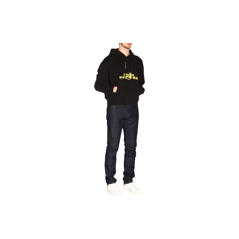 OFF WHITE FW19 Sweatshirts Men Black-3