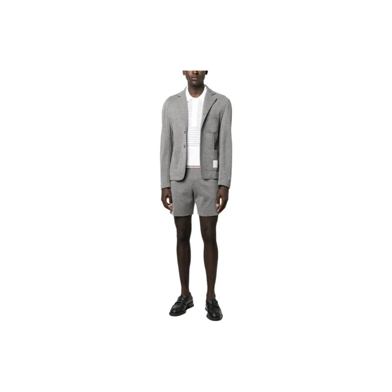 THOM BROWNE Single breasted Button fastening Blazer-1