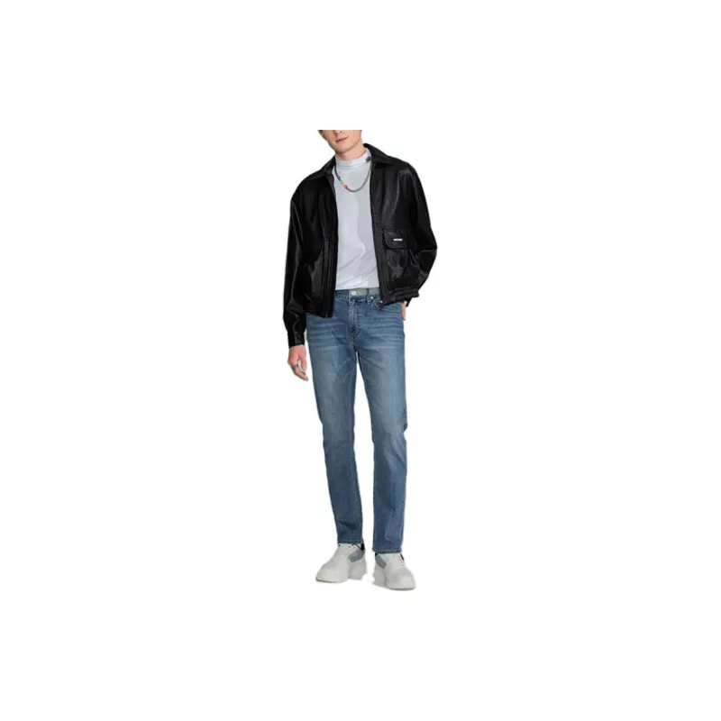 Lee Denim Jackets Unisex Black-2
