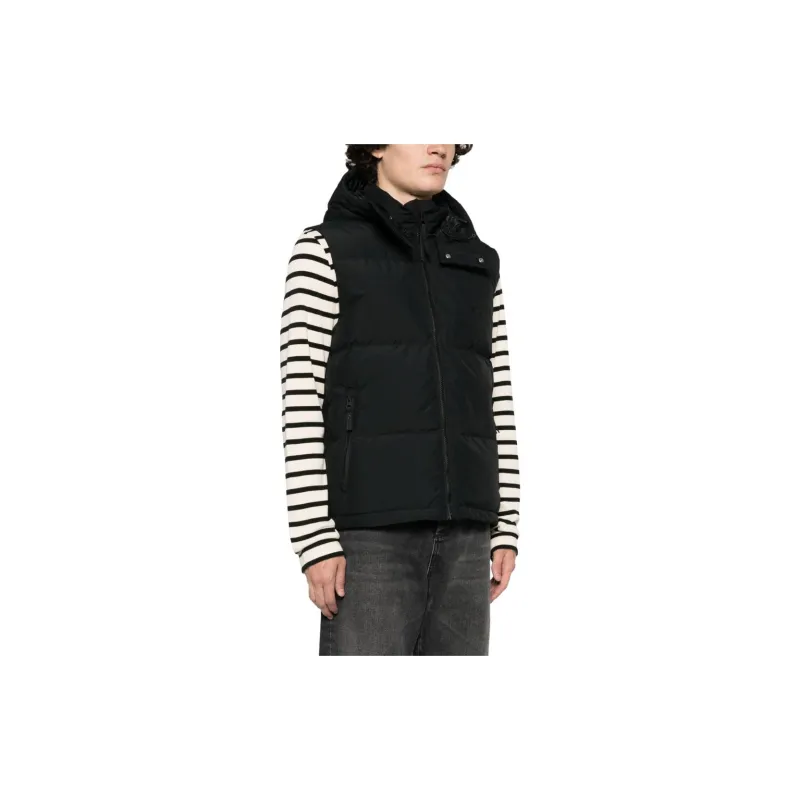 LACOSTE Vests Men Black-2