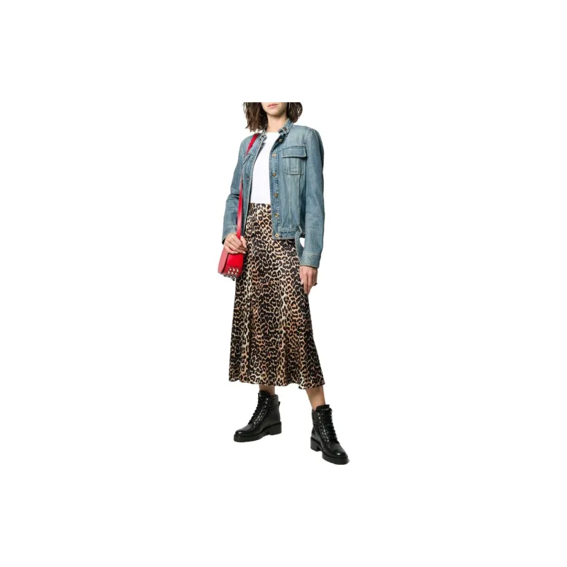 GUCCI Pre Owned Cropped Denim Jacket-1