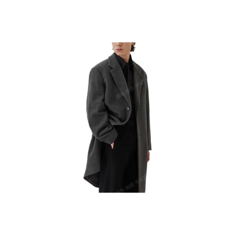 Lemaire Coats Unisex Light Gray-1