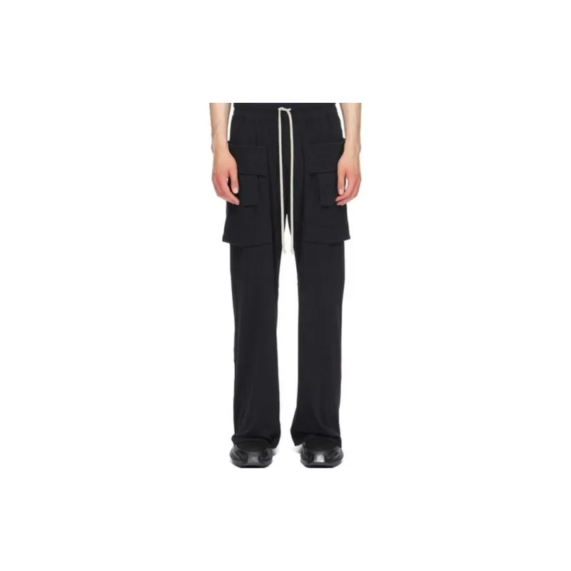 Rick Owens DRKSHDW SS23 Cargo Pants Men Black-6